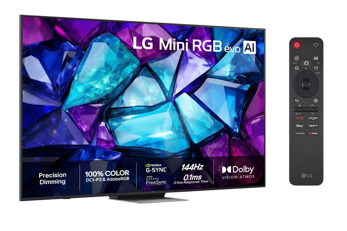 LG 86" Mini RGB MRGB88 4K AI TV - 2026